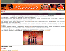 Tablet Screenshot of kamilah.eu